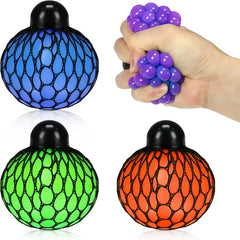 Squishy Anxiety Rubber Grape Ball Hand Trainer for Kids & Adults