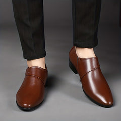 Men's Pointed Toe Slip-On Dress Shoes