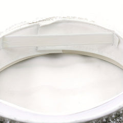 Sequin Faux Pearl Bride Hat for Bachelorette Parties