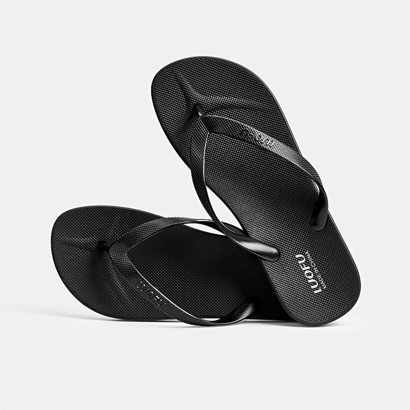 LUOFU Men's Flip Flops Lightweight Non Slip Thong Sandals
