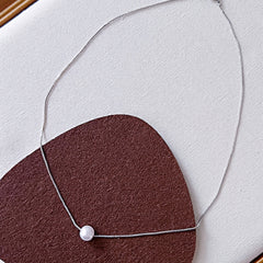 Faux Pearl Necklace Female Neck Jewelry Gift