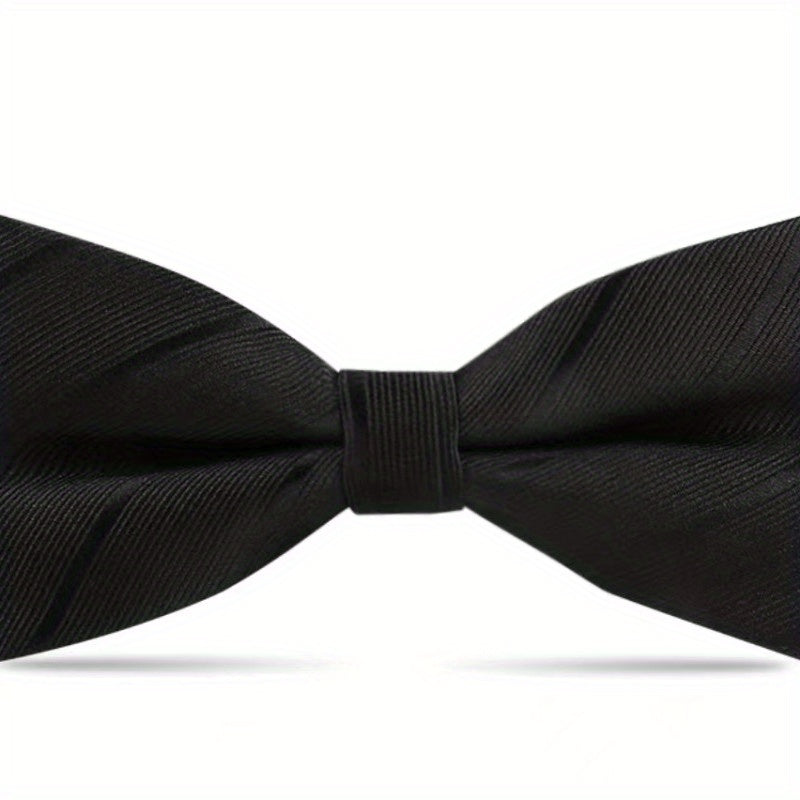 Adjustable Men's Bow Tie UK Formal Shirt Wedding Groom Groomsmen