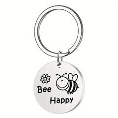 Boys Cartoon Bee Pendant Keychain Decorative Accessories Gift