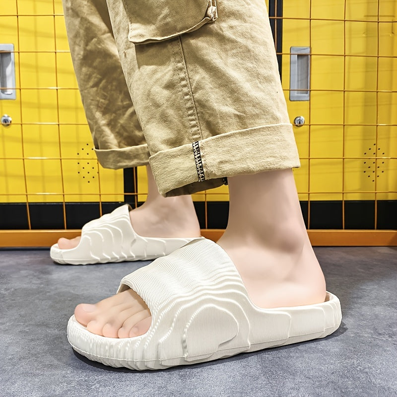 Men's Cloud Slides Slippers Lightweight Open Toe Shoes