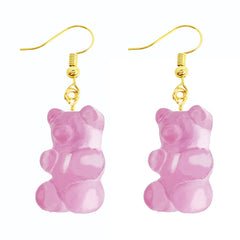 Resin Animal Earrings Fun Ear Jewelry