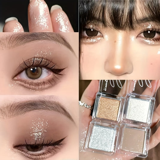Monochrome Eyeshadow Powder Glitter Highlighter Sequins