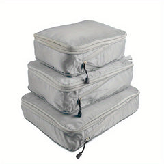 3 Pcs Travel Storage Bags Zipper Luggage Clothes Organizer