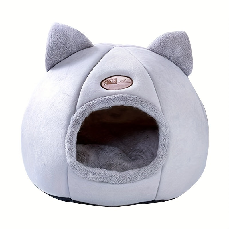 Soft and Warm Cozy Cat Bed for Winter