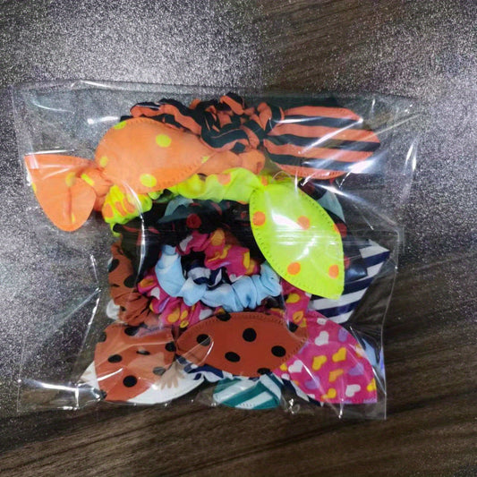 Polka Dot Rabbit Ears Scrunchies Hair Tie Style Hair Rope