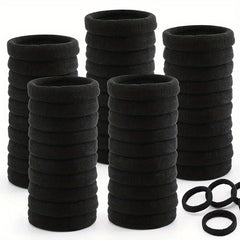 120pcs Elastic Hair Rope Seamless Hair Ring for Women
