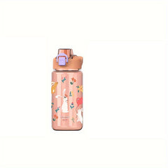 600ml Cartoon Sport Water Bottle for Outdoor Activities