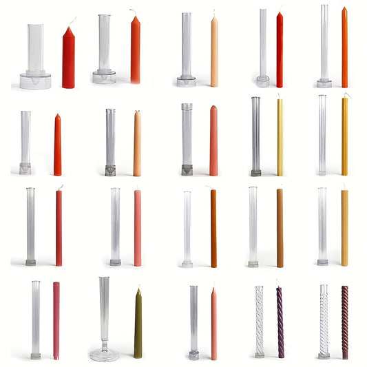 DIY Plum Rod Fine Tooth Candle Mold