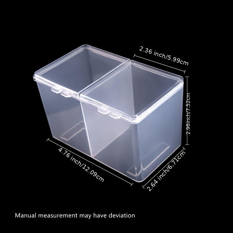 Transparent Nail Care Towel Storage Box