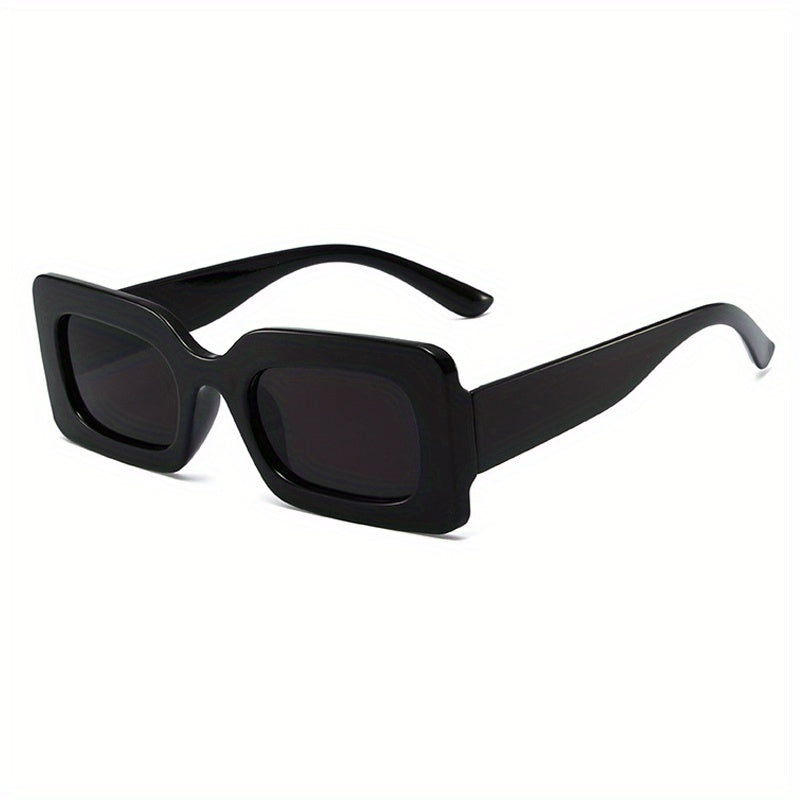 Y2K Rectangle Sunglasses UV400 Sun Shades for Beach Party Club