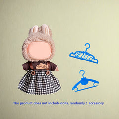 6 Doll Tops & Gauze Skirt Hanger Set Dollcore Mix And Match Style