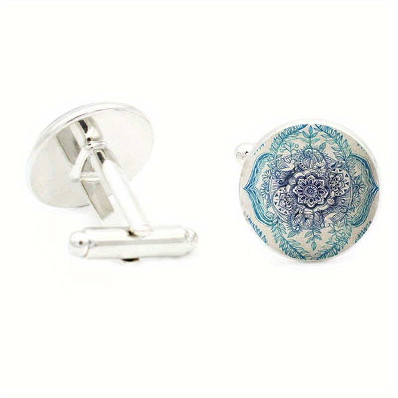 Men's 16mm Cufflinks Suit Shirt Cuff Link Jewelry