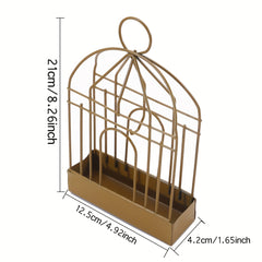 Bird Cage Mosquito Coil Holder Iron Mosquito Repellent Incense Rack