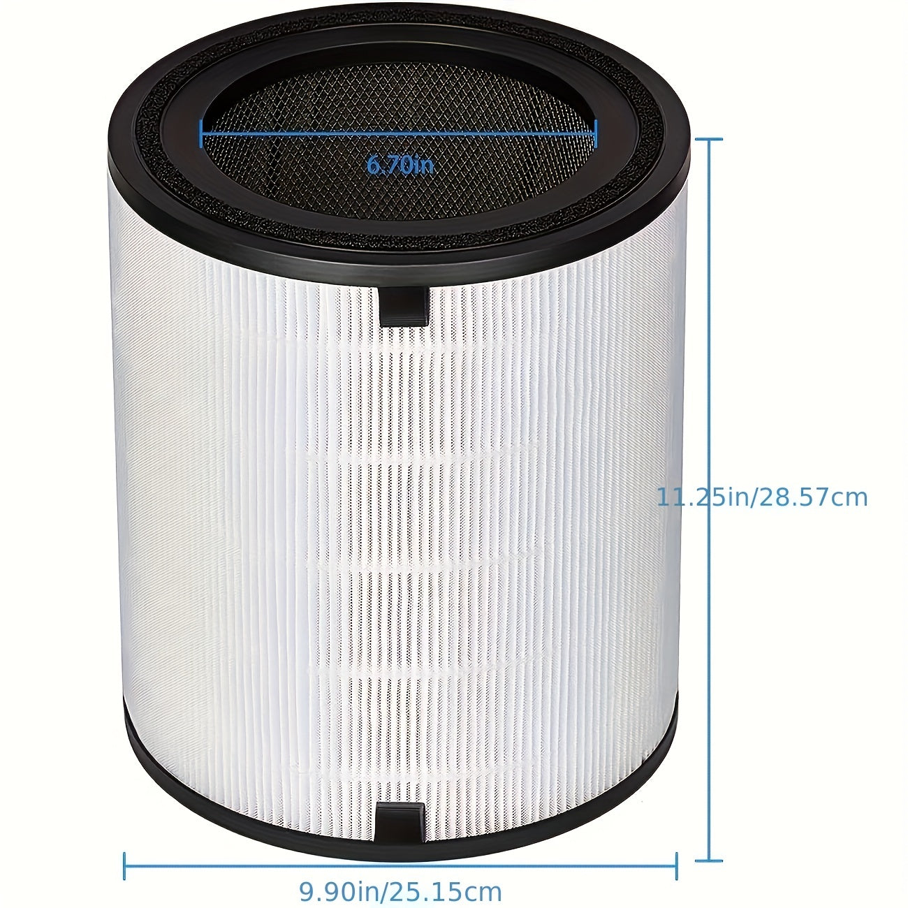 H13 True HEPA & Carbon Air Filter Set - Clean Air & Reduce Allergens/Odors