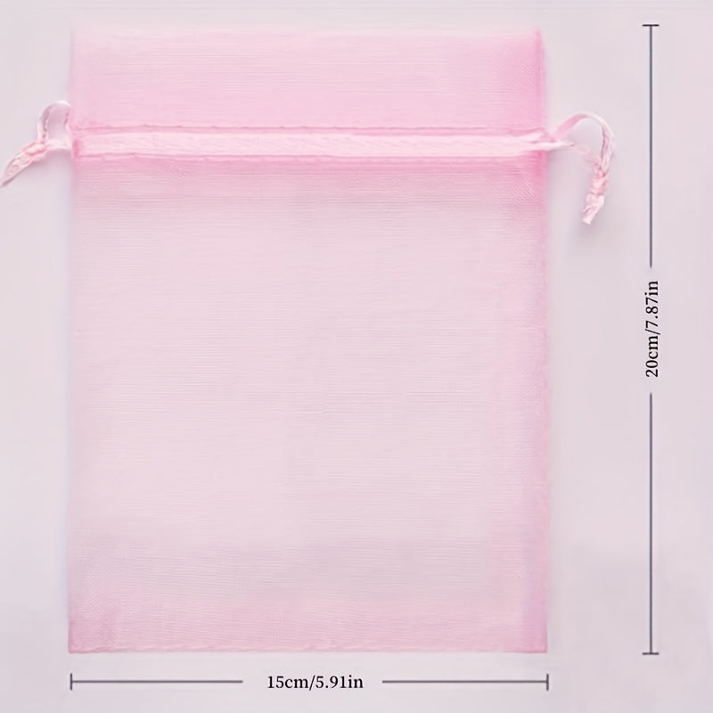 50pcs Fruit Grow Bags Netting Mesh for Pest Control Anti Bird Garden Tools