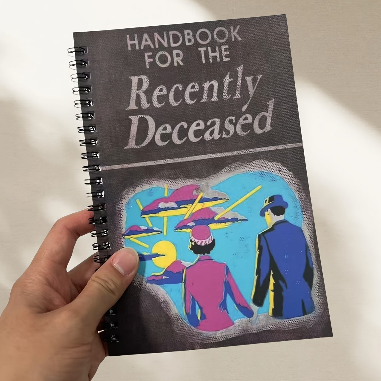 Humorous Record Book of Recently Deceased Individuals Spiral Notebook