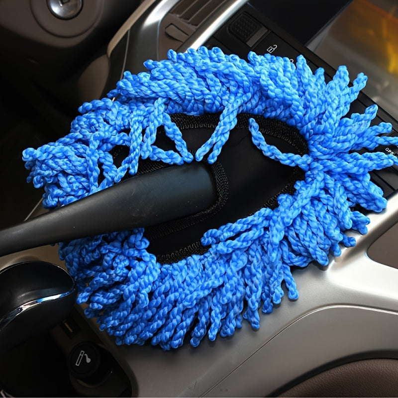 Car Dust Removal Easy Small Duster Wipe Soft Brush Cleaning Brush