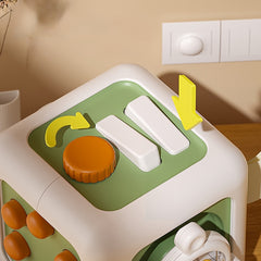 Portable 6-in-1 Busy Cube Toy for Kids
