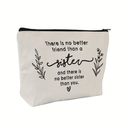 Sisters Makeup Bag No Better Than Sister Travel Bag Women Sisters Christmas Gift