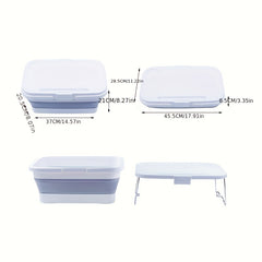Folding Outdoor Picnic Basket Waterproof Storage Box