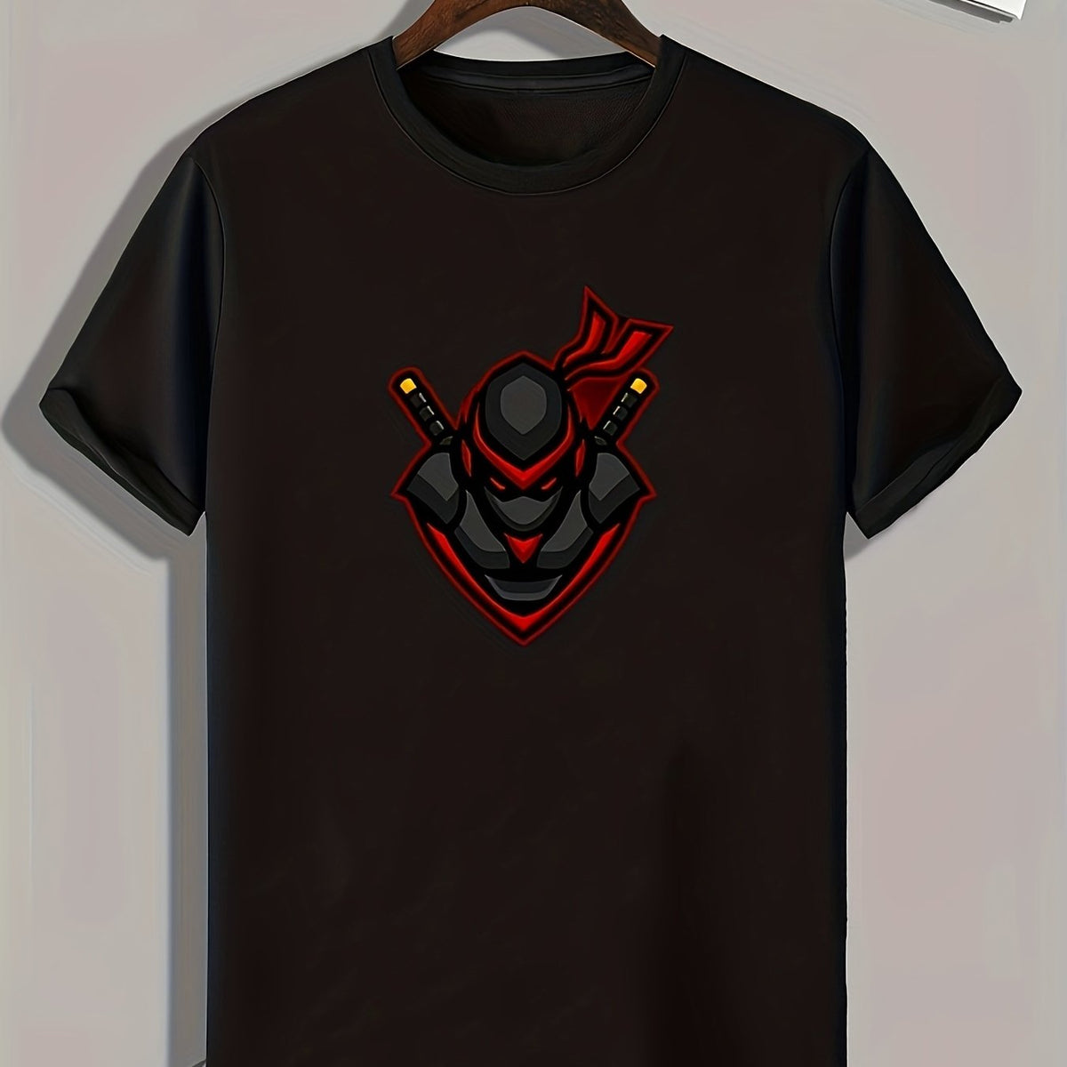 Soldier Print Men's Graphic T shirt Casual Comfy Tees