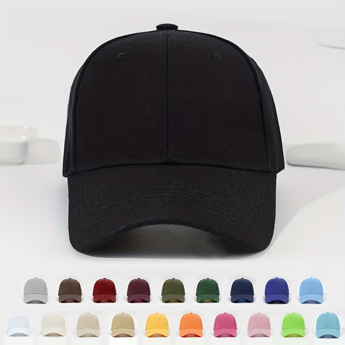 Candy Casual Baseball Cap Sunscreen Sports Hat Unisex Adjustable Dad Hat