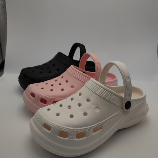 Women's Platform Garden Clogs Breathable Slide Shoes