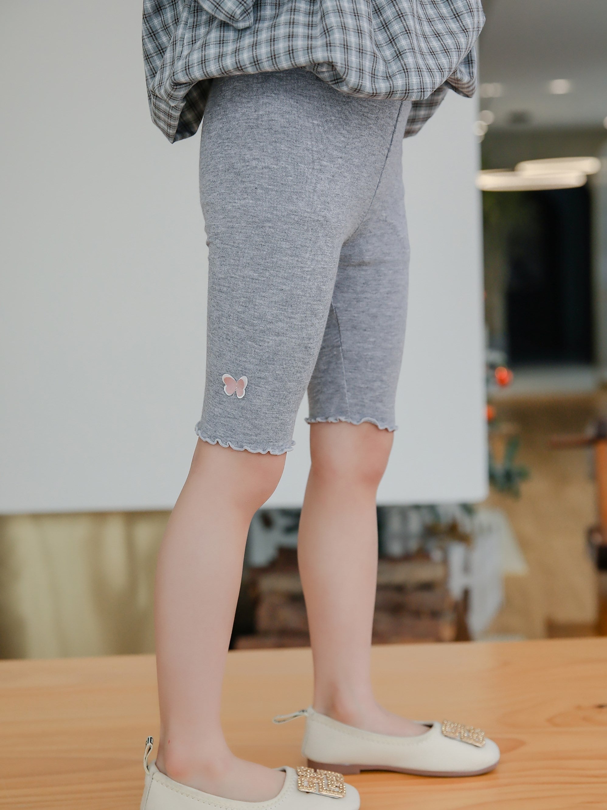 Girls' Five Point Trousers Children's Leggings Summer Thin Style