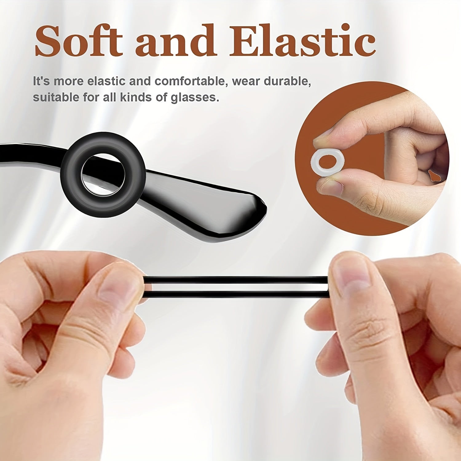 14 Pairs Silicone Glasses Ear Grip Sports Eyeglasses Strap Holder Anti Slip
