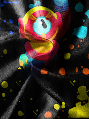 Teens Colorful Dotted 3D Print Sweatshirt Kids Casual Street Wear Clothes