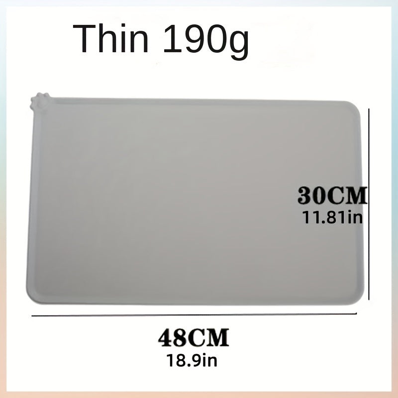 Silicone Pet Feeding Mat Waterproof & Easy to Clean Meal Pad