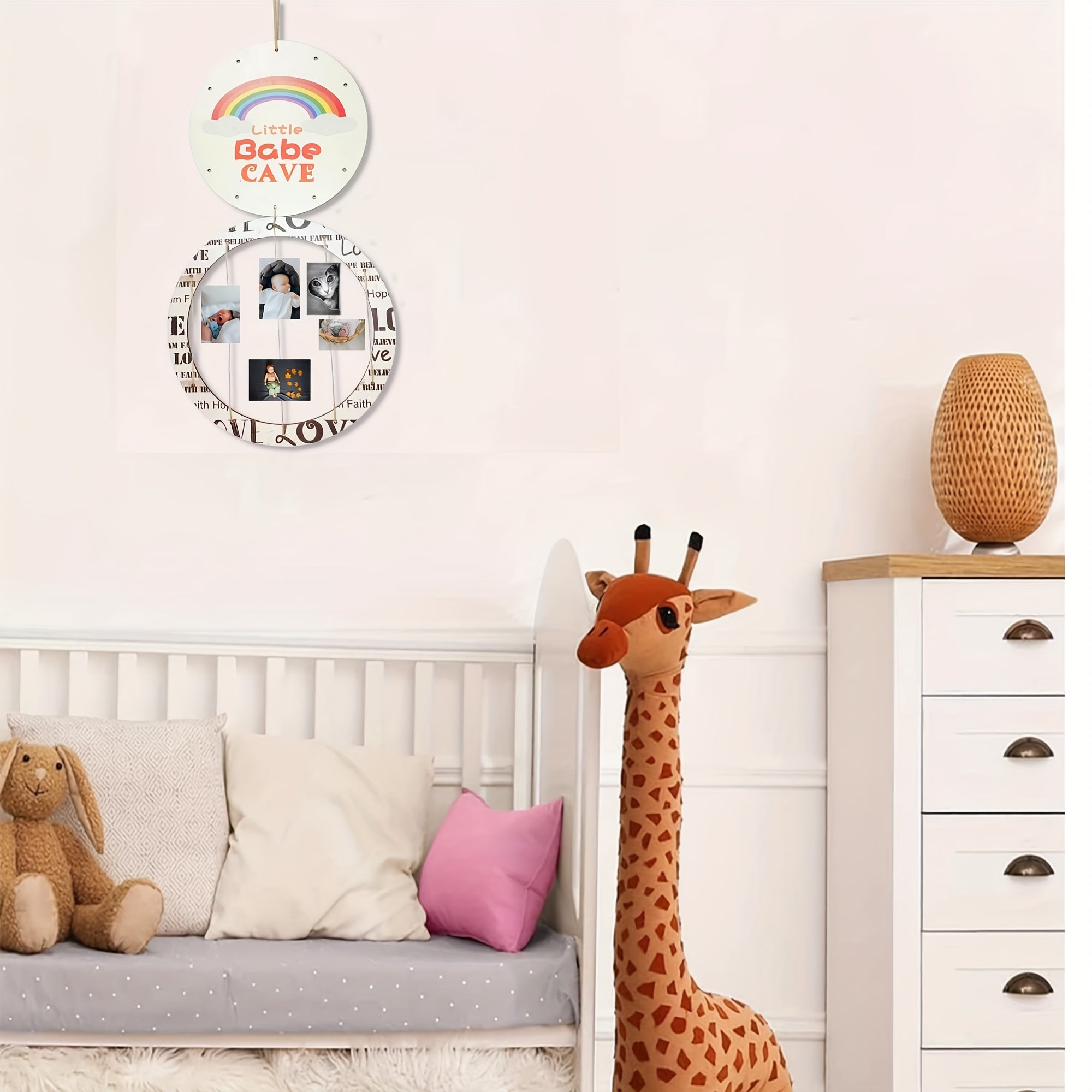 Baby Cave Wall Sign & Picture Frame Display