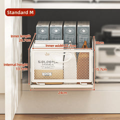 Kitchen Cabinet Storage Rack Pull Out Spice Rack Organizer