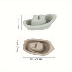 5pcs Kids' Bathroom Stacking Toy Set, Water Play Boats Floating Bath Toy