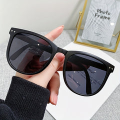 Square Foldable Sunglasses UV400 Anti Glare Glasses