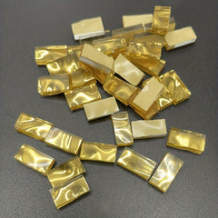 65pcs Golden Glass Mosaic DIY Art Manual Materials