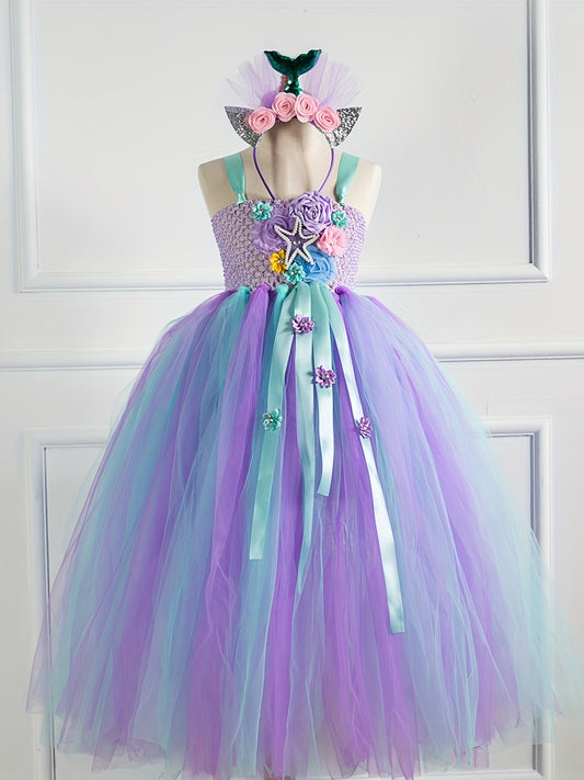 Princess Dress & Accessories Set for Girls
