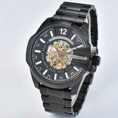 KUERST Steel Strap Automatic Mechanical Waterproof Business Watch