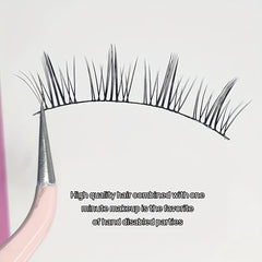 Mermaid Tail 5 Pairs False Eyelashes Comic Manga Natural Simulated