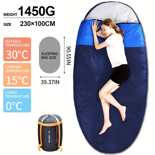 Portable Sleeping Bag Autumn Winter Thick Warm Sleeping Bag Outdoor Camping
