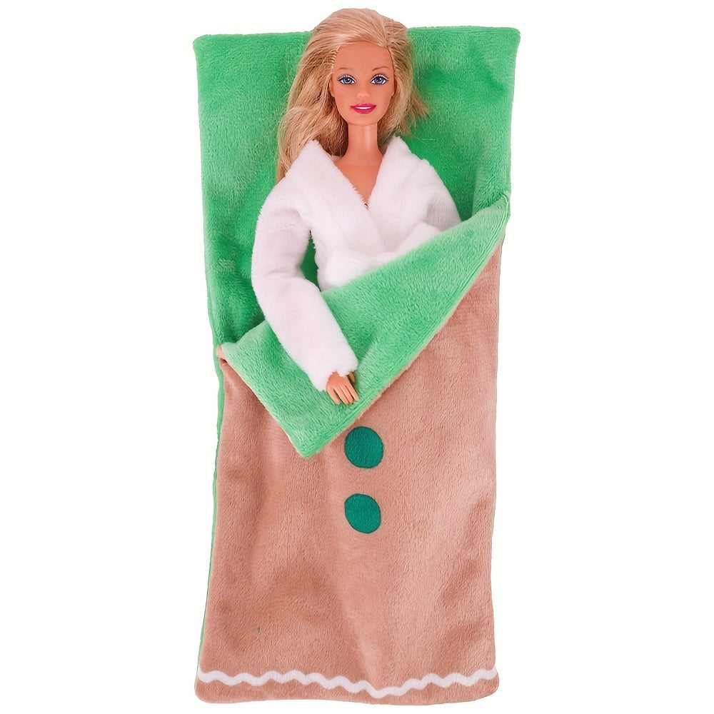 Christmas Elf Doll Accessories Sleeping Bag Doll Storage