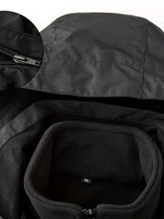 Men's Thermal Hooded Ski Jacket Waterproof & Windproof Coat