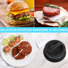 Non Stick Burger Press Patty Maker Hamburger Mold Stuffed Meat Sliders