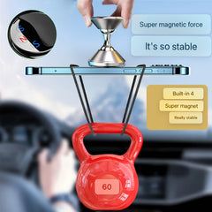 Strong Magnet Car Phone Holder Suction Cup Mount