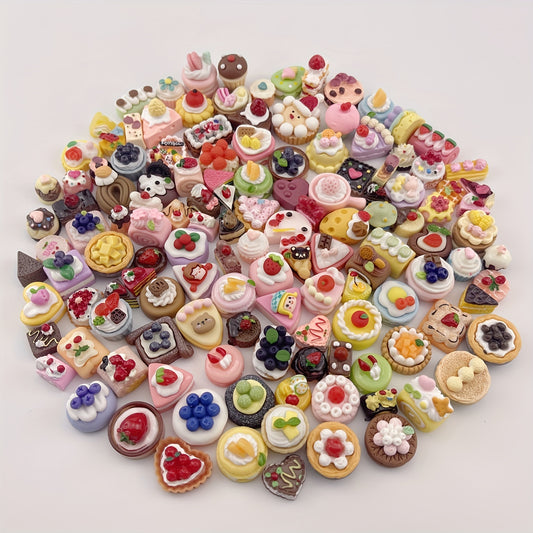 Mini Cakes Food Models Dollhouse Accessories Kids Toy