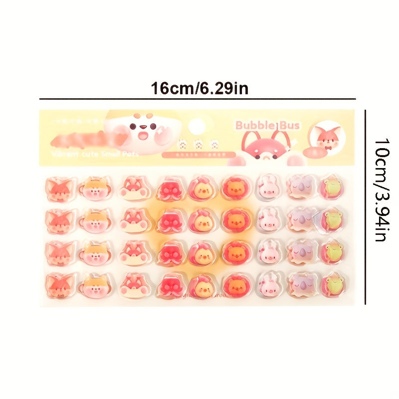 3D Bear Hand Account Sticker Candy Decoration Sticker